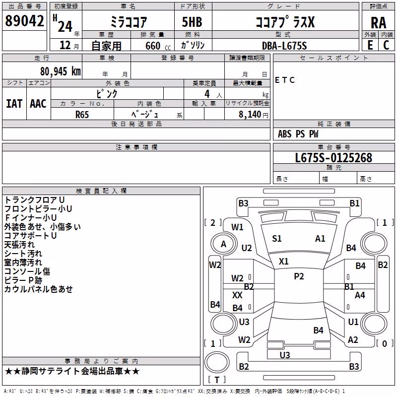 DAIHATSU MIRA COCOA