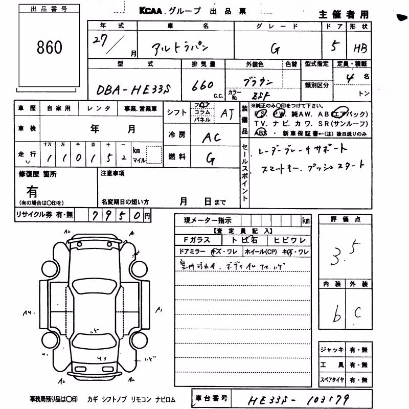 SUZUKI ALTO LAPIN