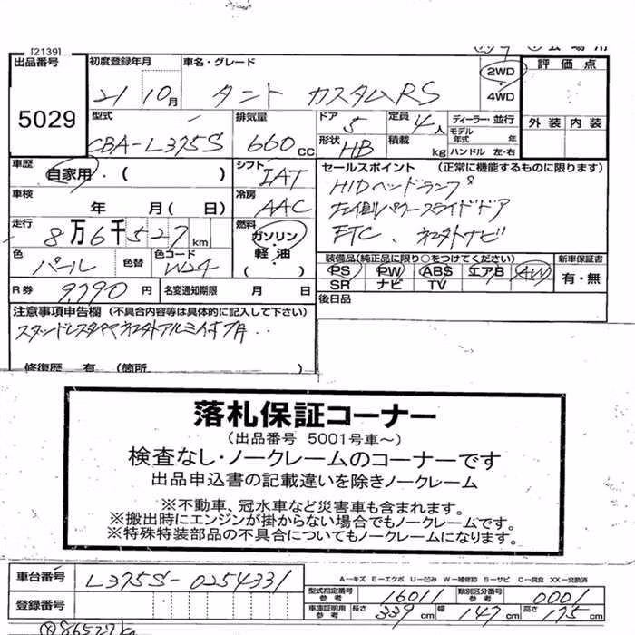 DAIHATSU TANTO
