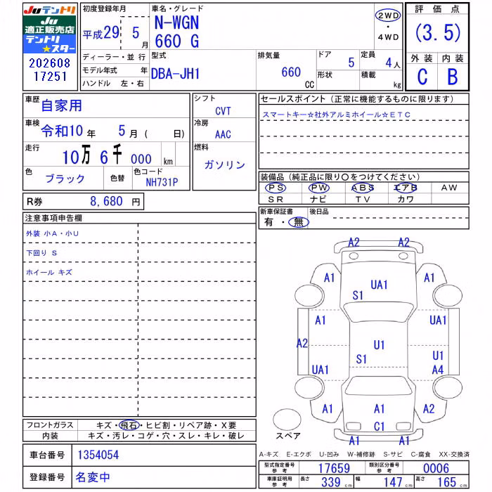 HONDA N-WGN