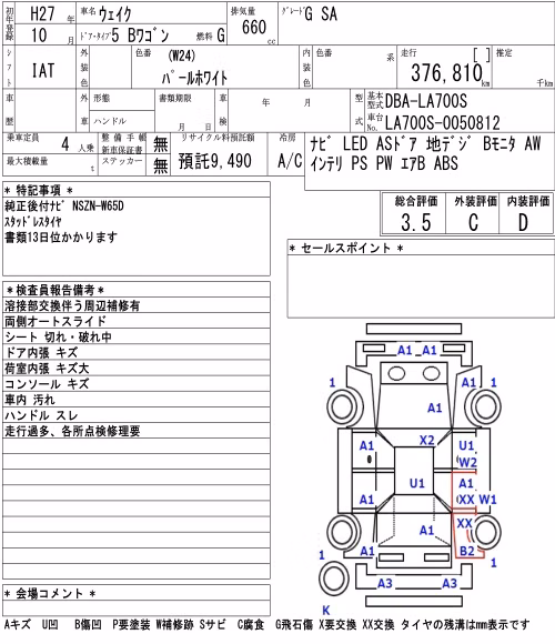 DAIHATSU WAKE