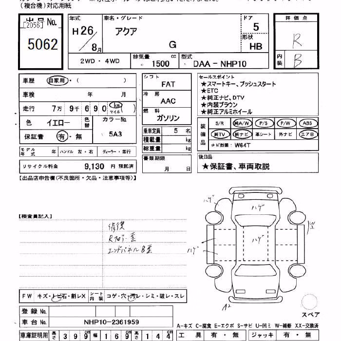 TOYOTA AQUA