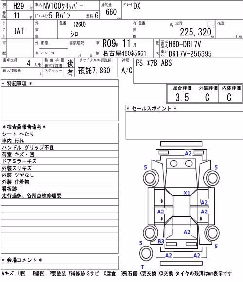 NISSAN NV100 CLIPPER