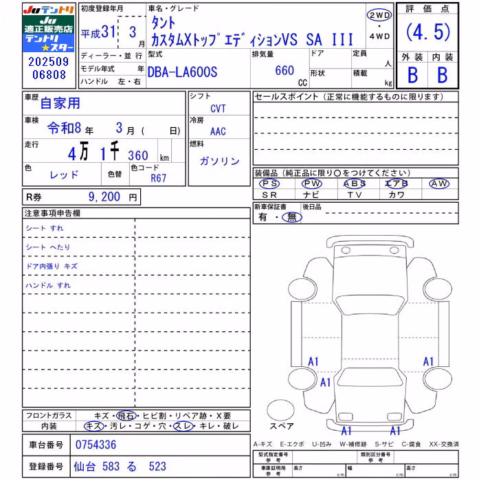 DAIHATSU TANTO