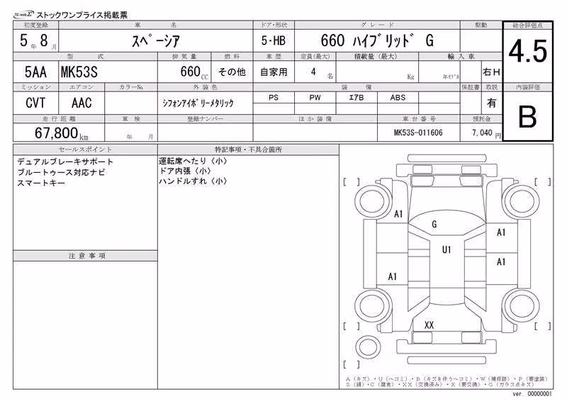 SUZUKI SPACIA