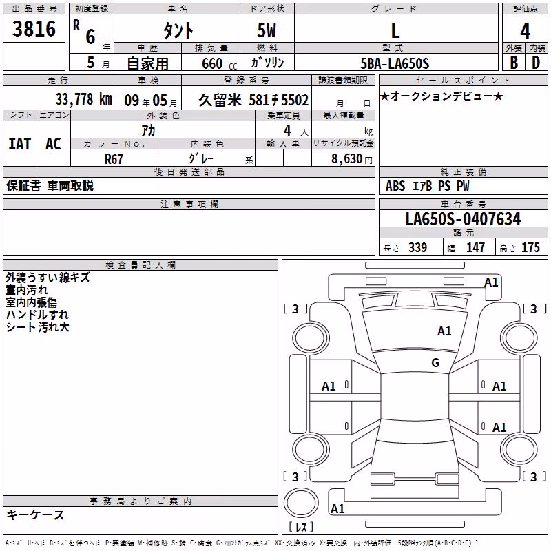 DAIHATSU TANTO