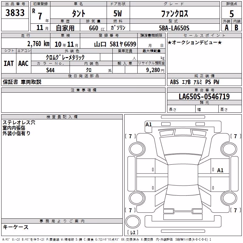 DAIHATSU TANTO
