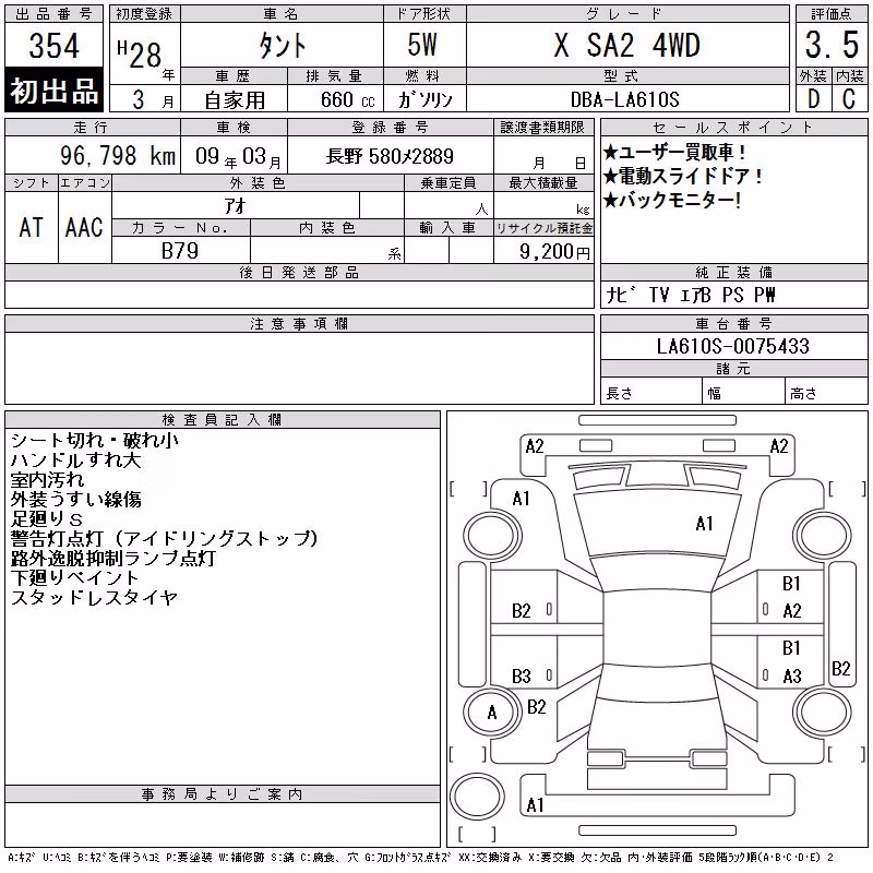 DAIHATSU TANTO