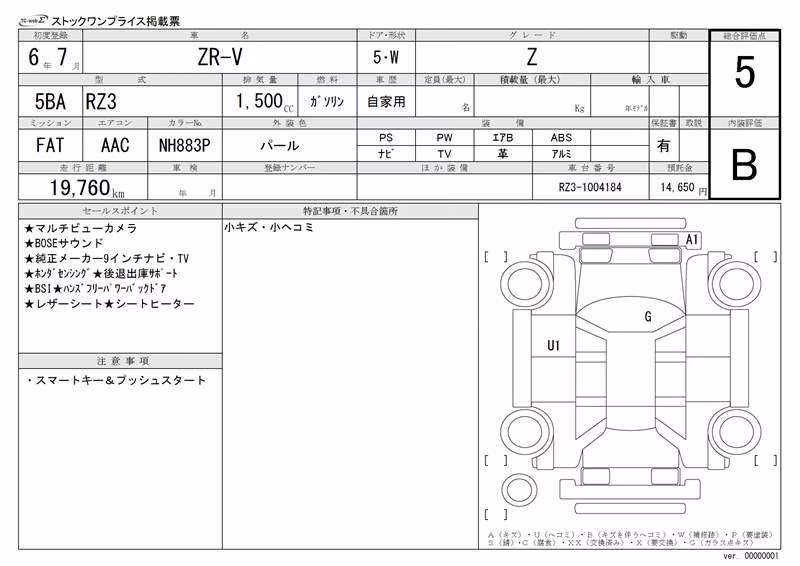 HONDA ZR-V