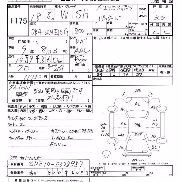 TOYOTA WISH