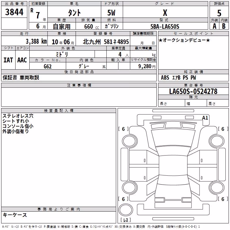 DAIHATSU TANTO