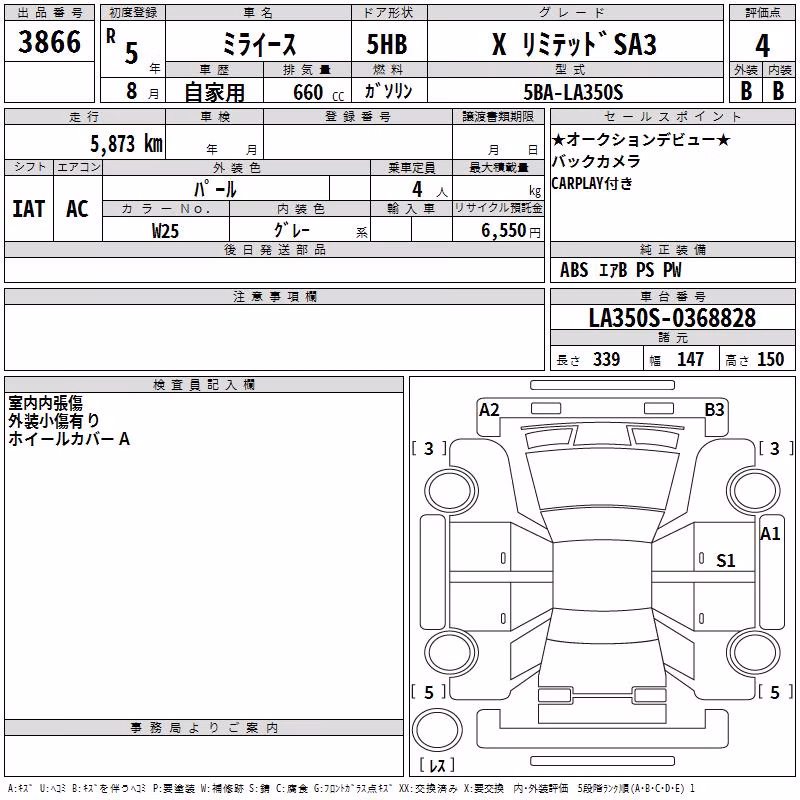 DAIHATSU MIRA E:S