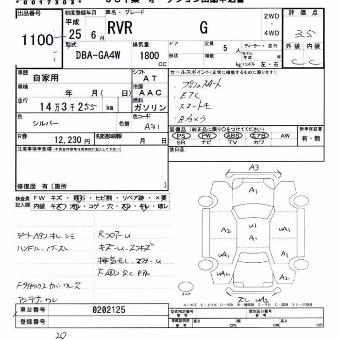 MITSUBISHI RVR