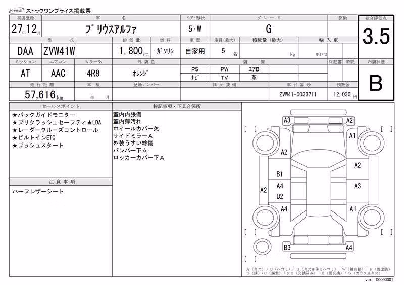 TOYOTA PRIUS ALPHA