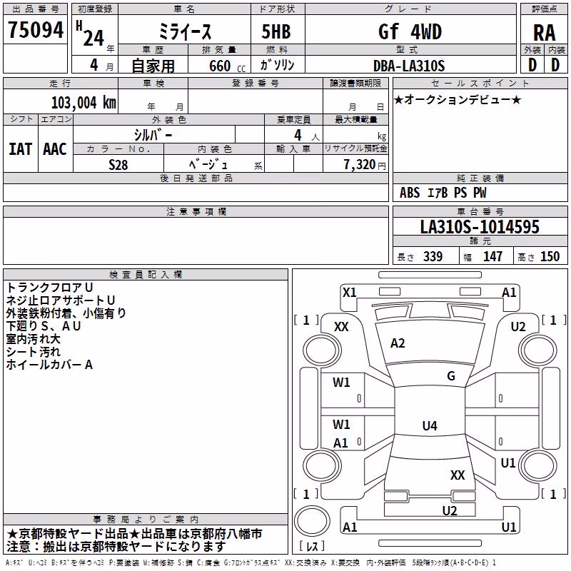 DAIHATSU MIRA E:S