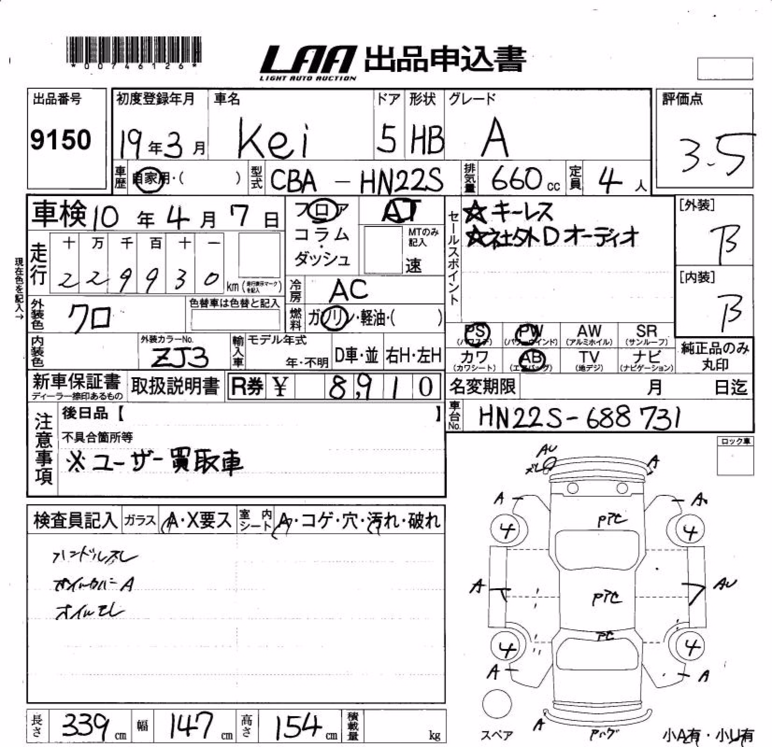 SUZUKI KEI