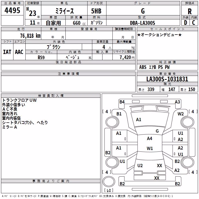 DAIHATSU MIRA E:S