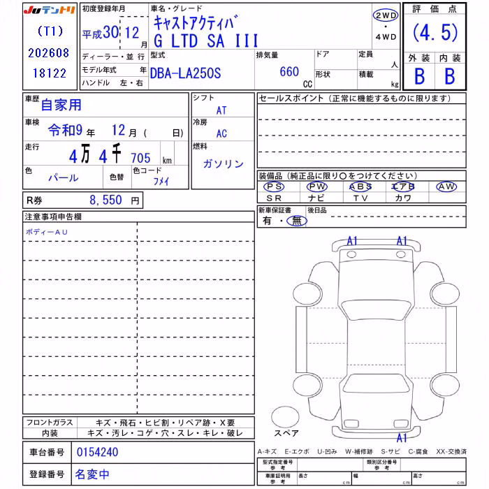 DAIHATSU CAST