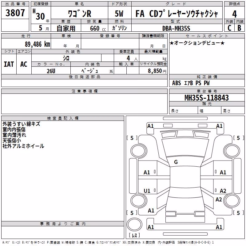 SUZUKI WAGON R