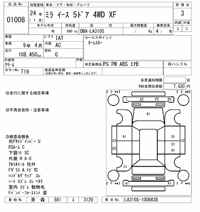 DAIHATSU MIRA E:S