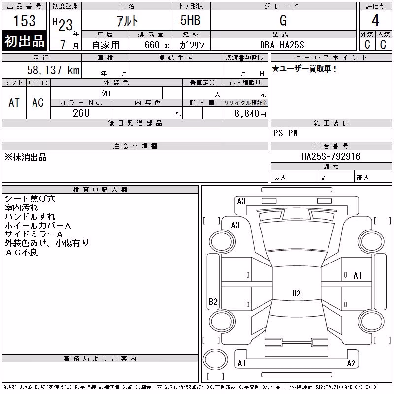 SUZUKI ALTO