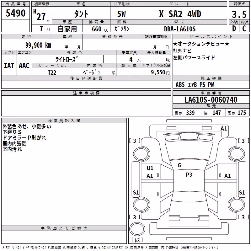 DAIHATSU TANTO