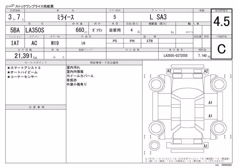 DAIHATSU MIRA E:S