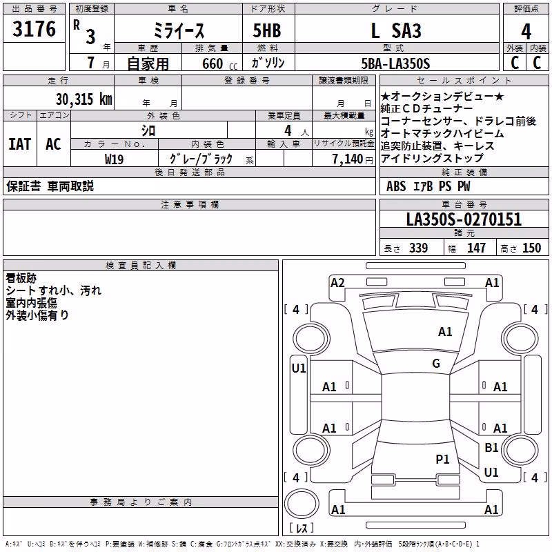 DAIHATSU MIRA E:S