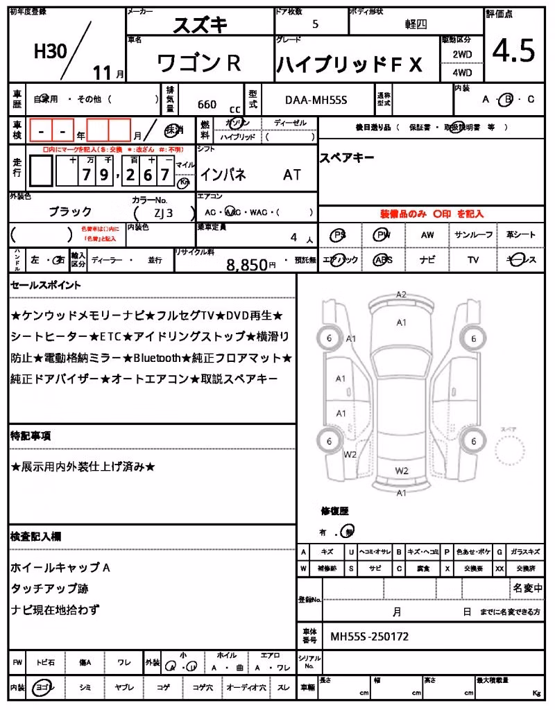 SUZUKI WAGON R