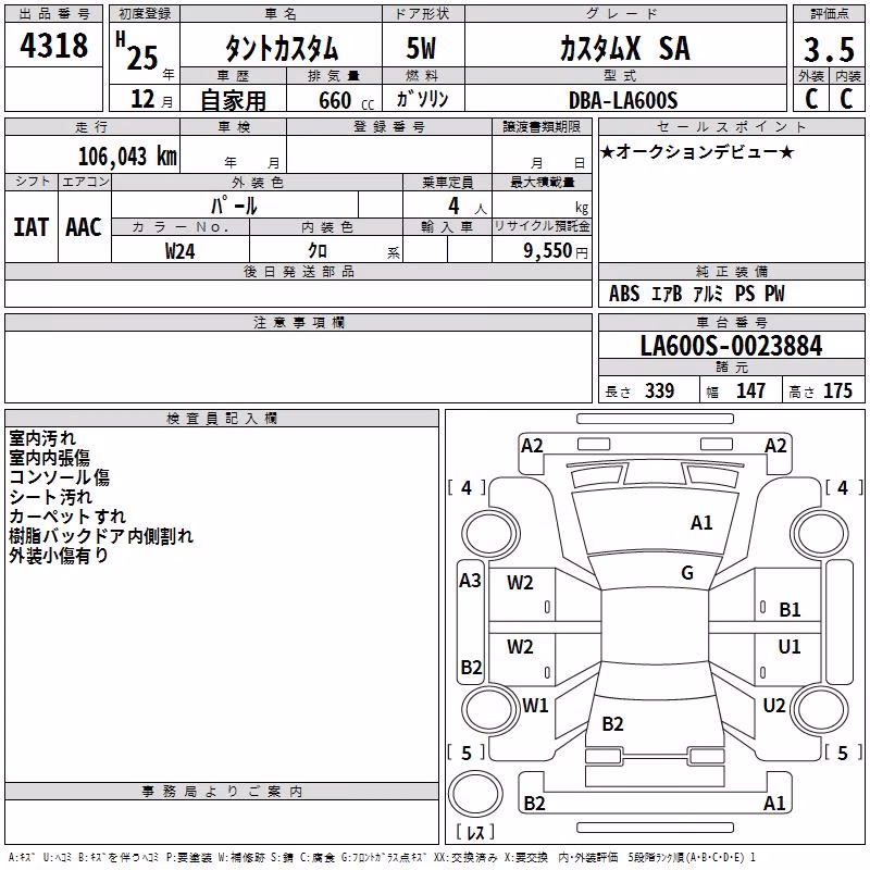 DAIHATSU TANTO