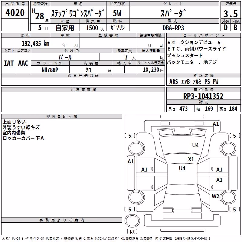 HONDA STEPWGN