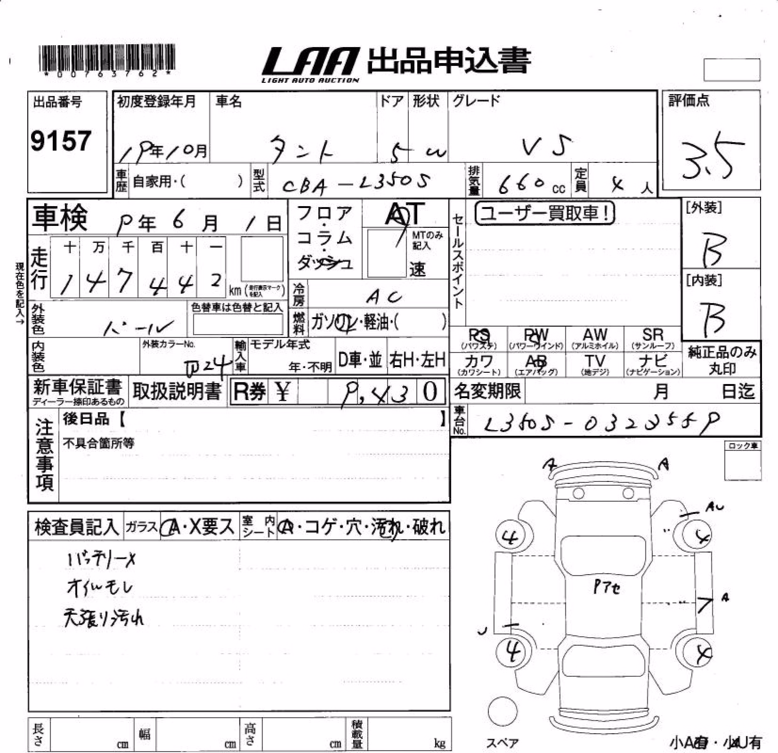 DAIHATSU TANTO