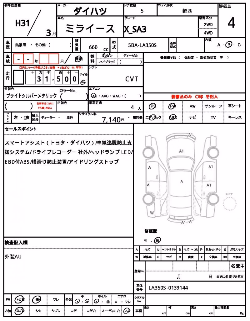 DAIHATSU MIRA E:S