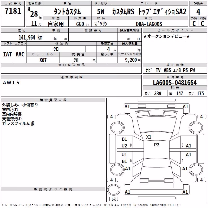 DAIHATSU TANTO