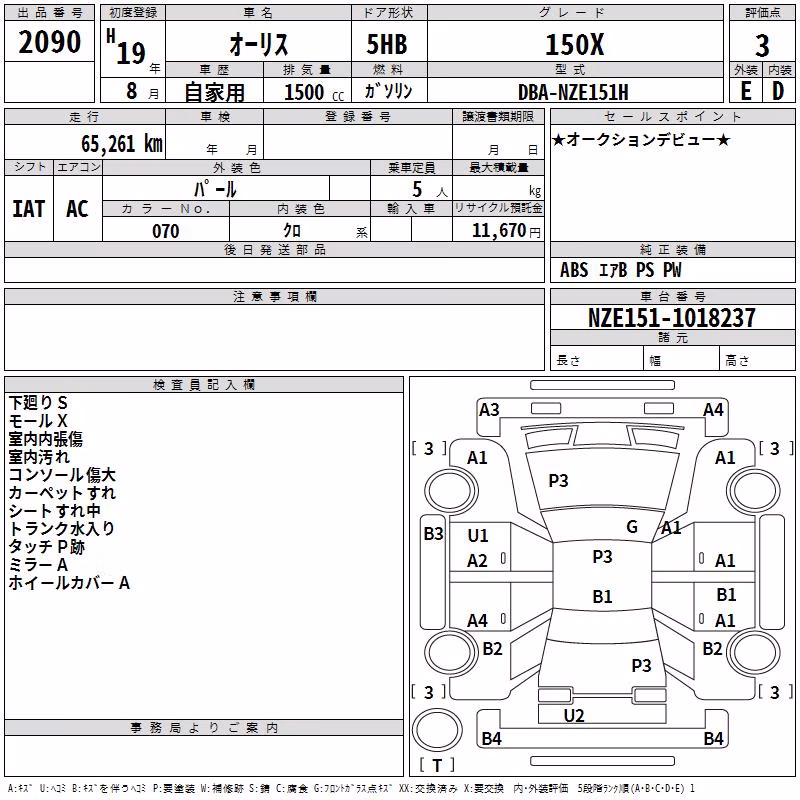 TOYOTA AURIS