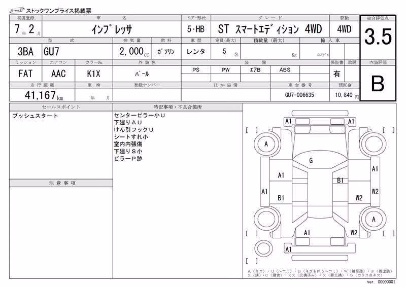 SUBARU IMPREZA