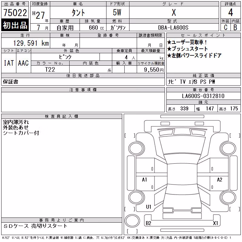 DAIHATSU TANTO