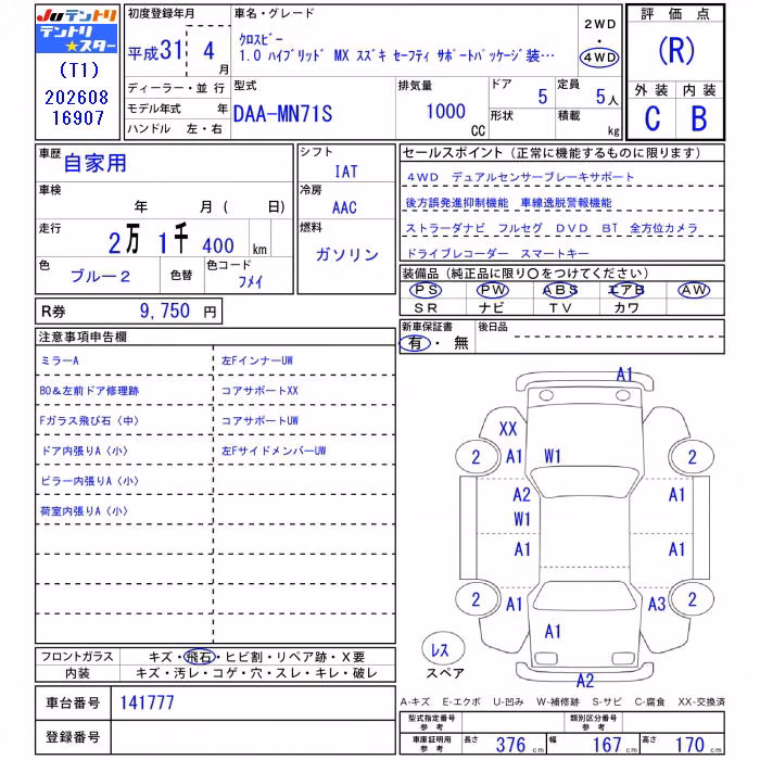 SUZUKI XBEE