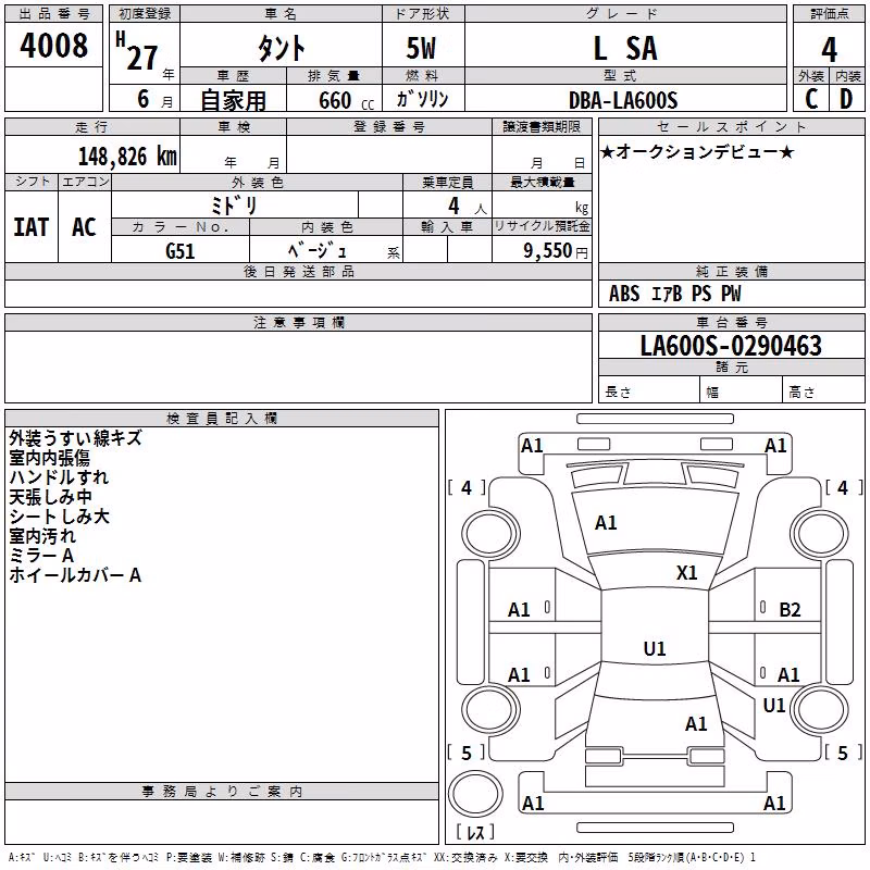 DAIHATSU TANTO