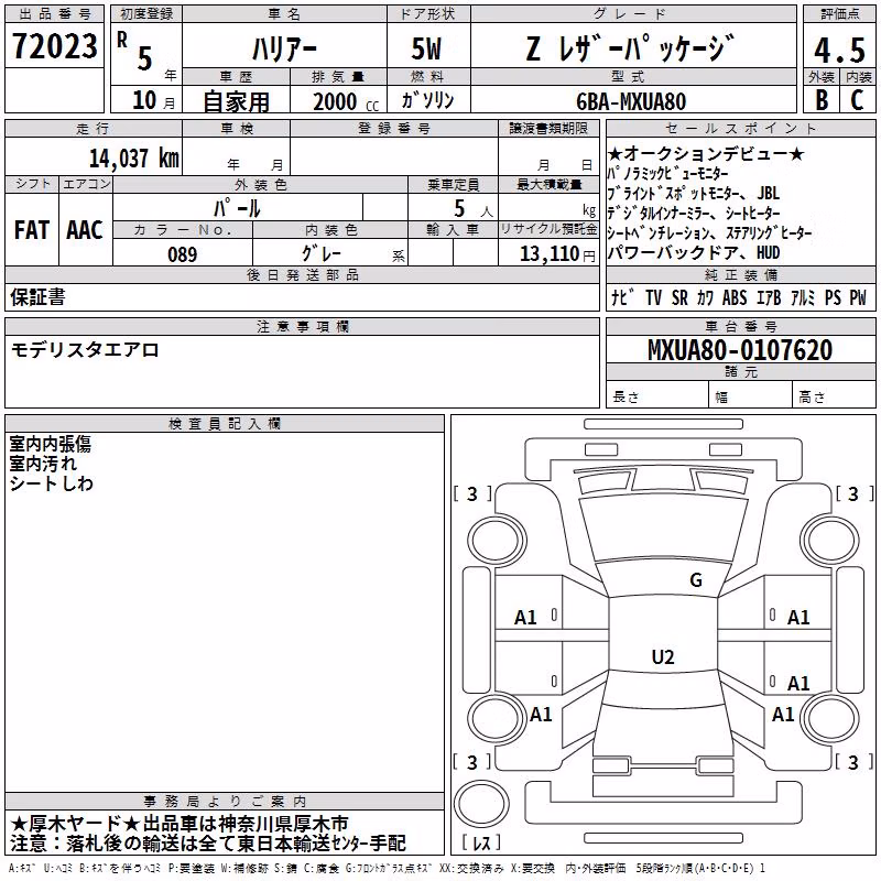 TOYOTA HARRIER