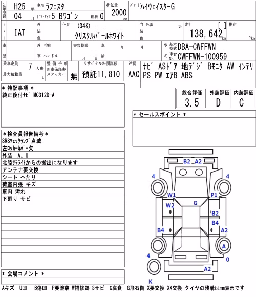 NISSAN LAFESTA