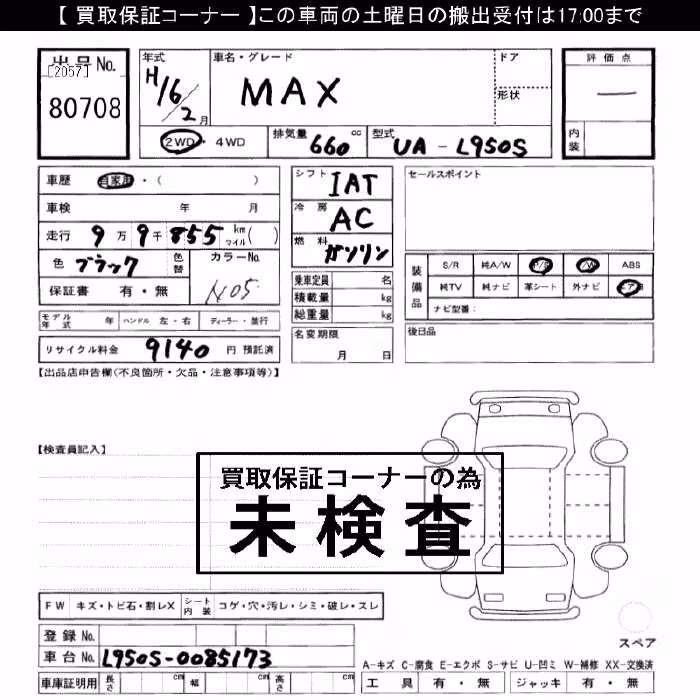 DAIHATSU MAX