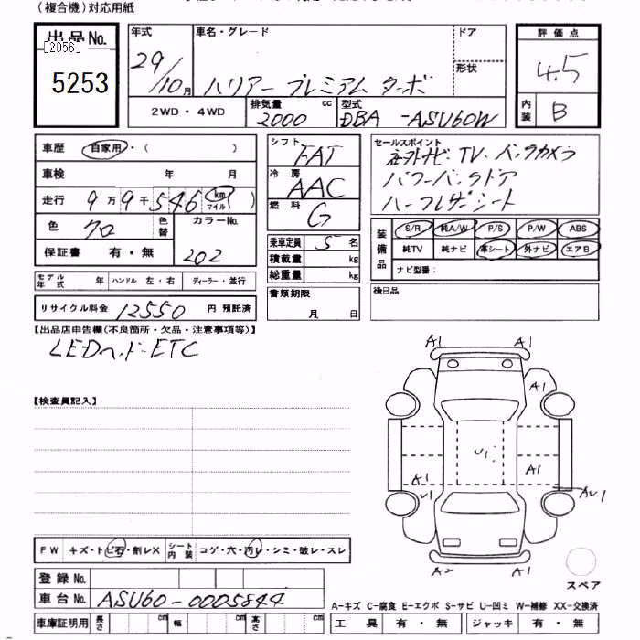 TOYOTA HARRIER