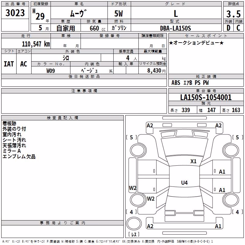 DAIHATSU MOVE