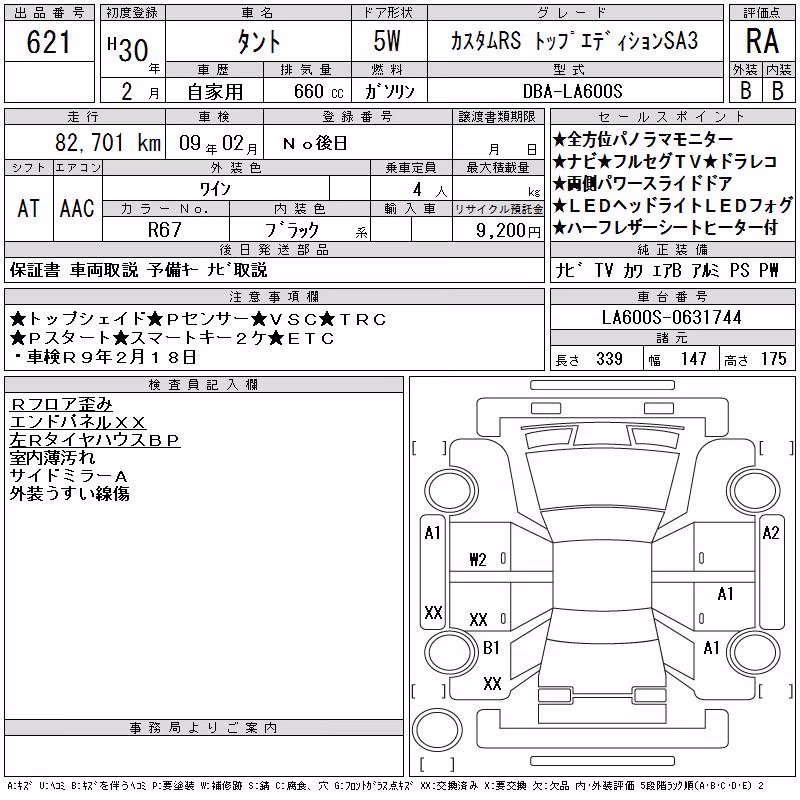 DAIHATSU TANTO