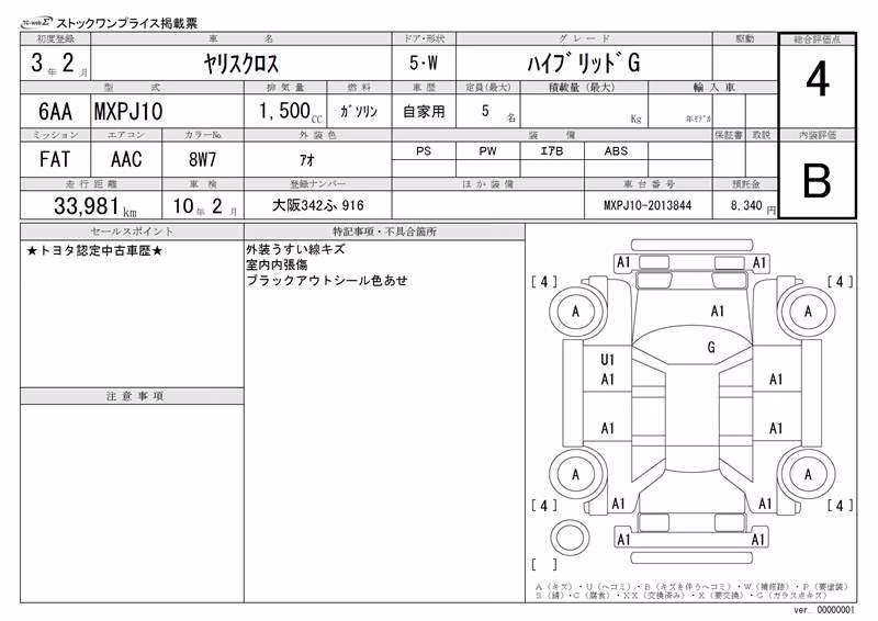 TOYOTA YARIS CROSS