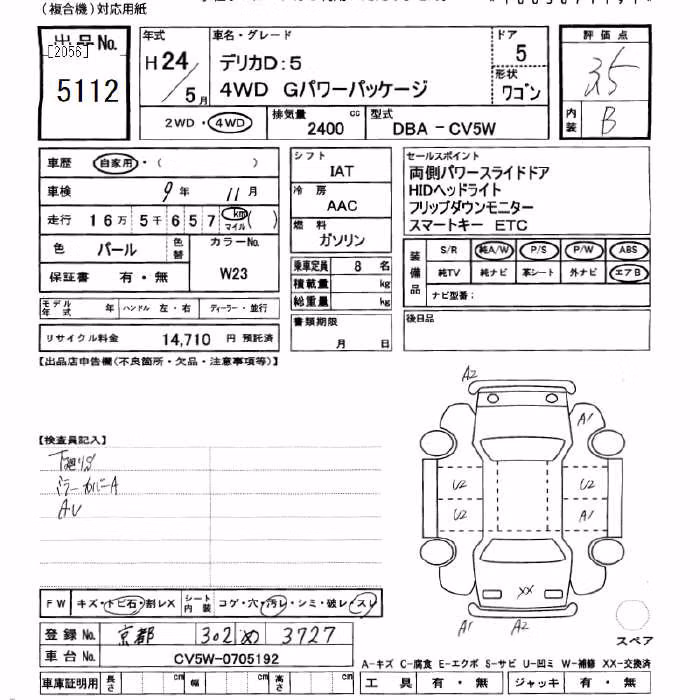 MITSUBISHI DELICA D:5