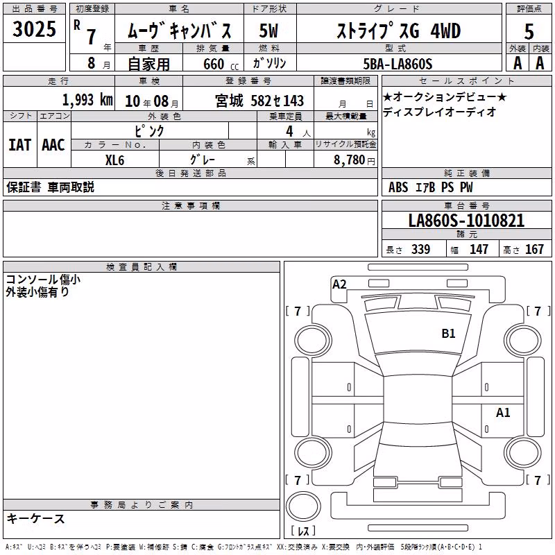 DAIHATSU MOVE CANBUS
