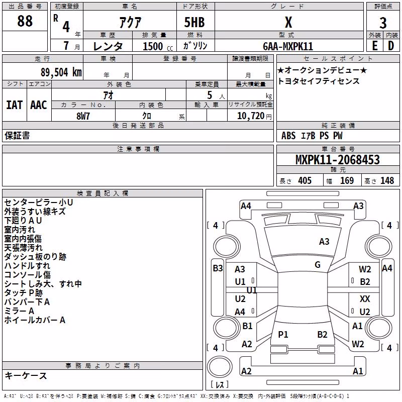 TOYOTA AQUA