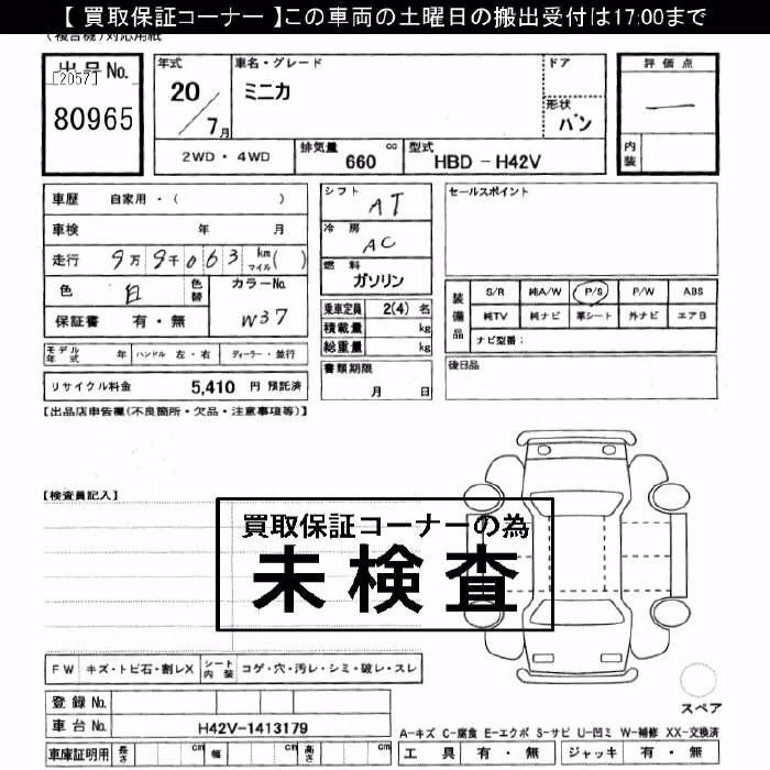 MITSUBISHI MINICA